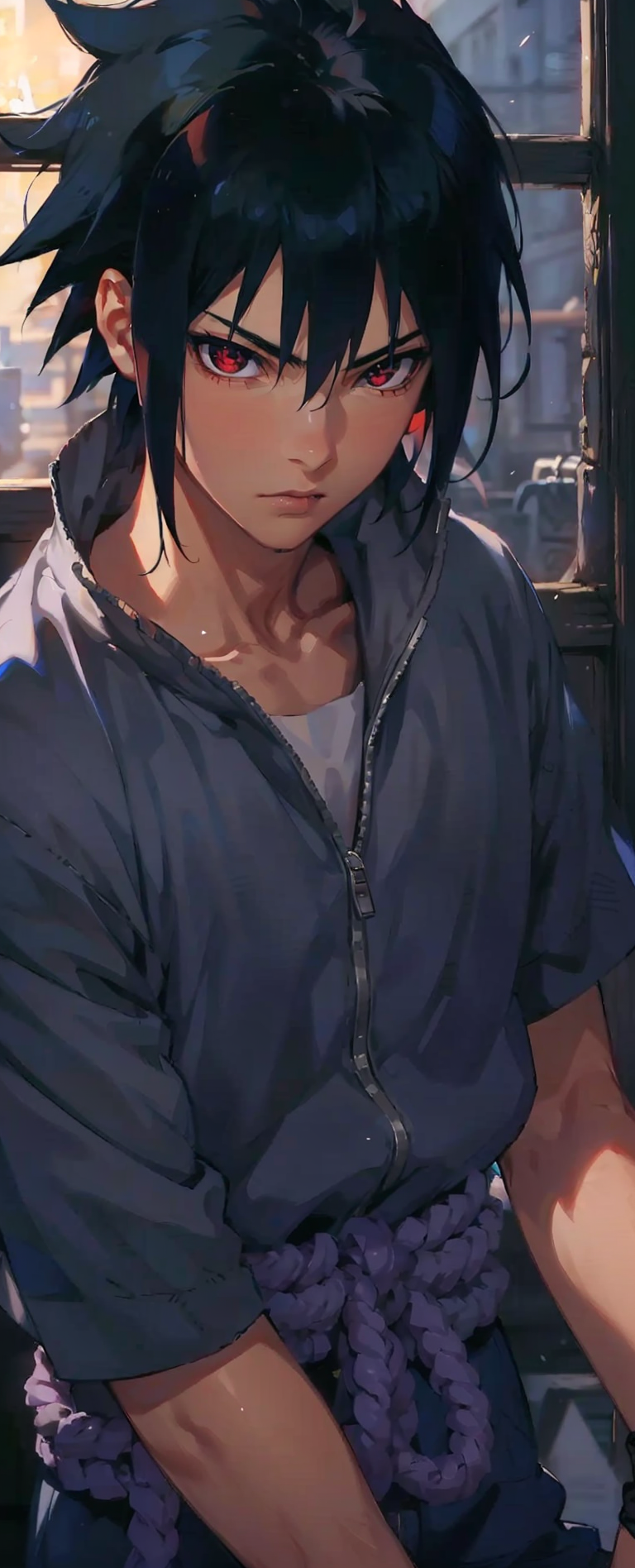 00158-3598215980-1 boy,rim light,looking_at_screen,masterpiece,best quality,red eyes,Sasuke,_lora_Sasuke_01_0.8_,.png
